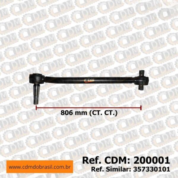 200001 Barra de Reação (Tensor/ Barra Tensora) do Mercedes O-500 806MM CT. CT.