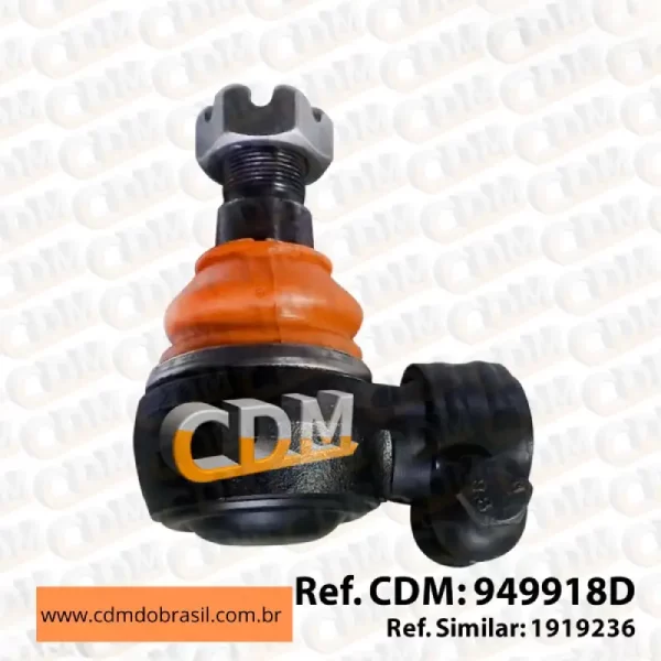 Ponteira do Pistão - Aplicado no Scania 8x2 - Série F / K / N - Rosca M22 x 1,5 Direito (949918D)