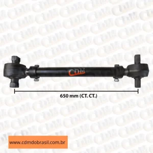 104674 Barra de Reação Tensor/ Barra Tensora) - Aplicado no Scania K270 / K94 / L94 - 3º Eixo Com Regulagem (104674)