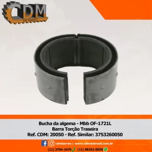 20050 - Bucha da algema BTT- Mbb OF-1721L Referência: 20050 Ref. Similar: 3753260050