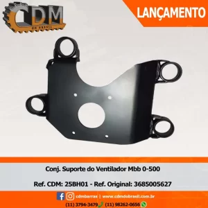 Ref. Similar: 3685005627 Conj. suporte do ventilador Mbb 0-500  Referência: 25BH01