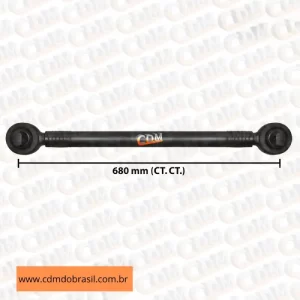 Série Similar: 2083790 Barra de Reação (Tensor/ Barra Tensora) - Aplicado no Volvo B12 Articulado - Dianteiro (404126) comprimento: 680mm diâmetro do tubo: 50mm Item de reposição: 402217 Referência: 404126