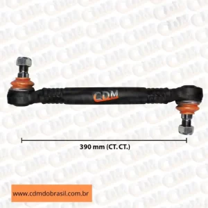 Ref. Similar: 22287868 Tirante Bracinho Telefoninho Bieleta - Aplicado no Volvo B420R / B12M / B11R / B7R comprimento: 390mm diâmetro do tubo: 42mm Referência: 407868