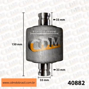 40882 Kit Reparo Barra de Reação - Aplicado no Volvo B58 / B10M (40882)